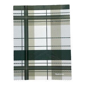 Erin Condren Interchangable Life Planner Cover - Green Plaid